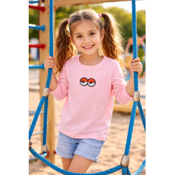 Roztomilé dívčí tričko ,,Mrkající oči"